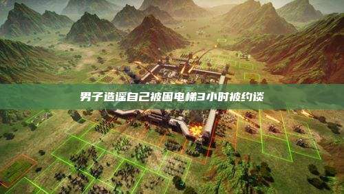 男子造谣自己被困电梯3小时被约谈